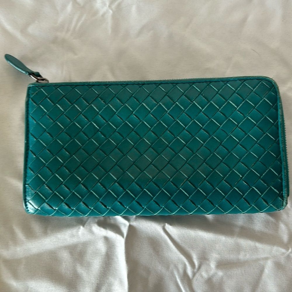 Tiffany Blue Leather Wallet